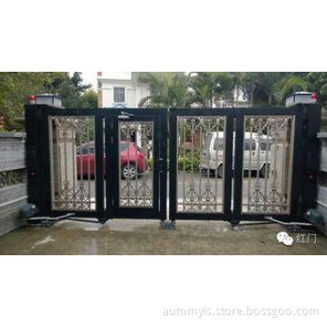 Motorized Automatic Villa Swing Gate With Long Range Remote